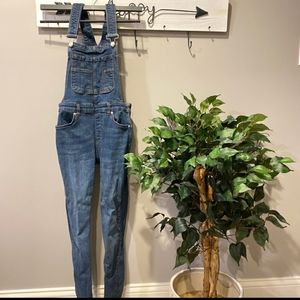 Women’s Free People Skinny Denim Overalls